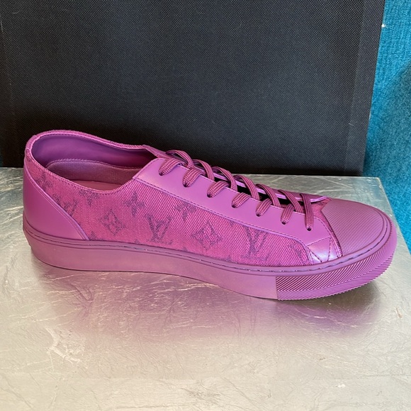 Final price Louis Vuitton tattoo sneakers new bright vivid monogram shoes new - Picture 9 of 11